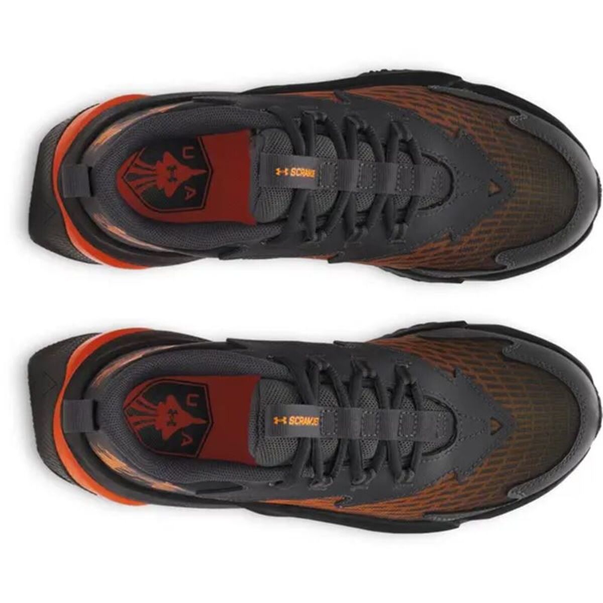 Sportschoenen voor Kinderen Under Armour Bgs Scramjet 7 Zwart Oranje