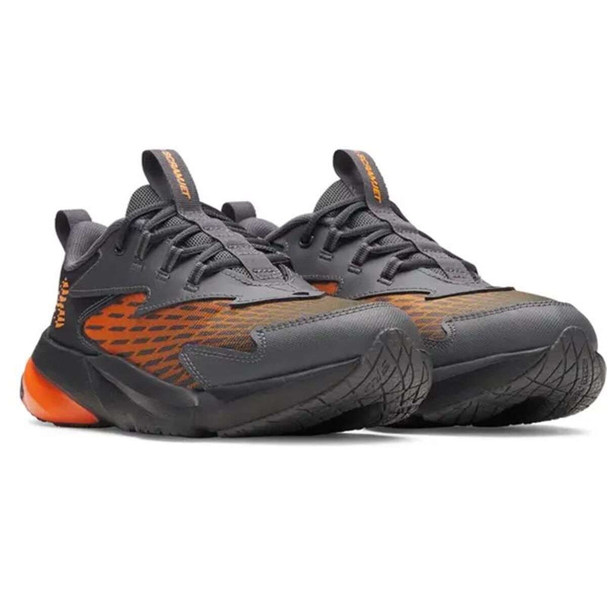 Sportschoenen voor Kinderen Under Armour Bgs Scramjet 7 Zwart Oranje