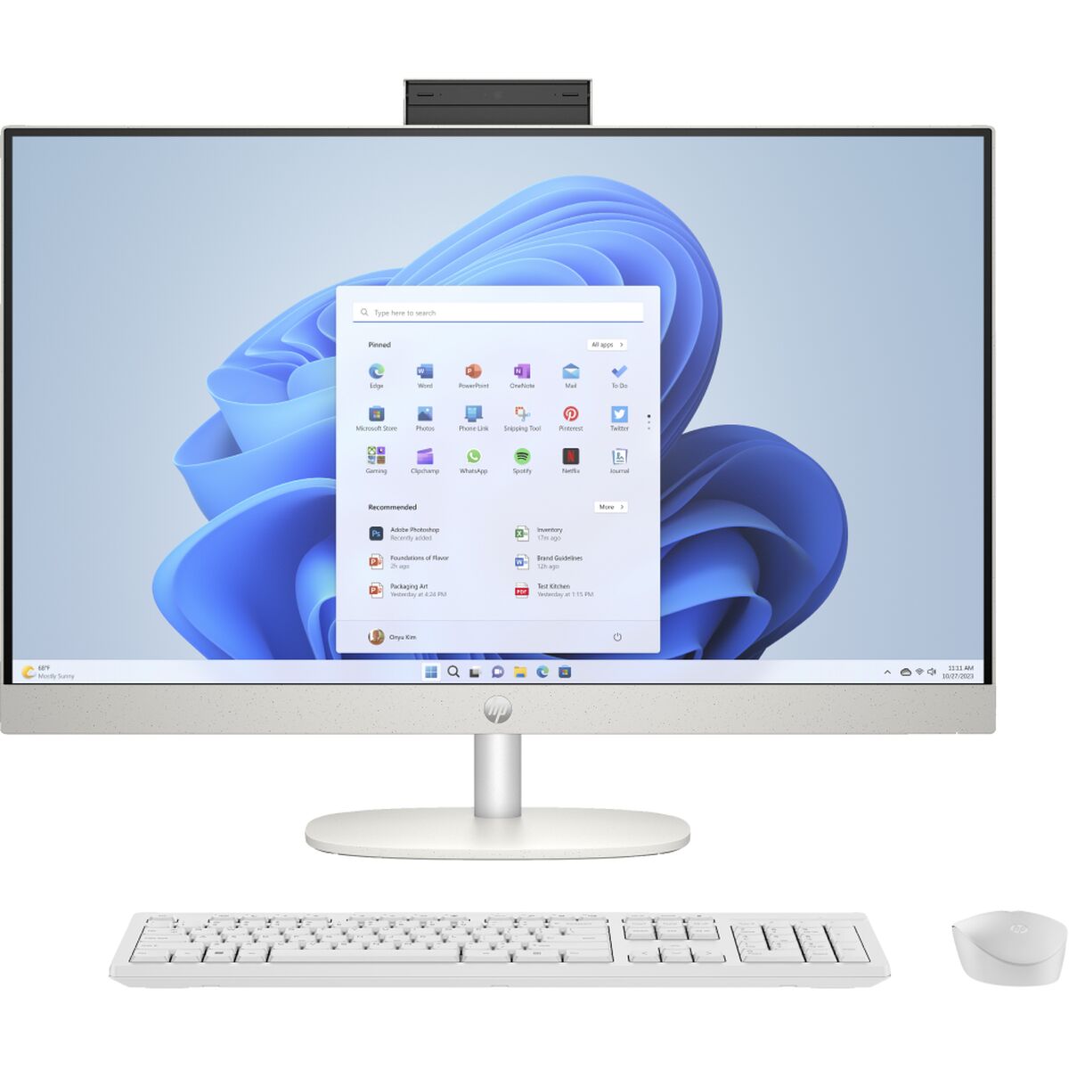 Tout en Un HP 24-cr0040ns I3-1315U 512 GB 8 GB 23,8