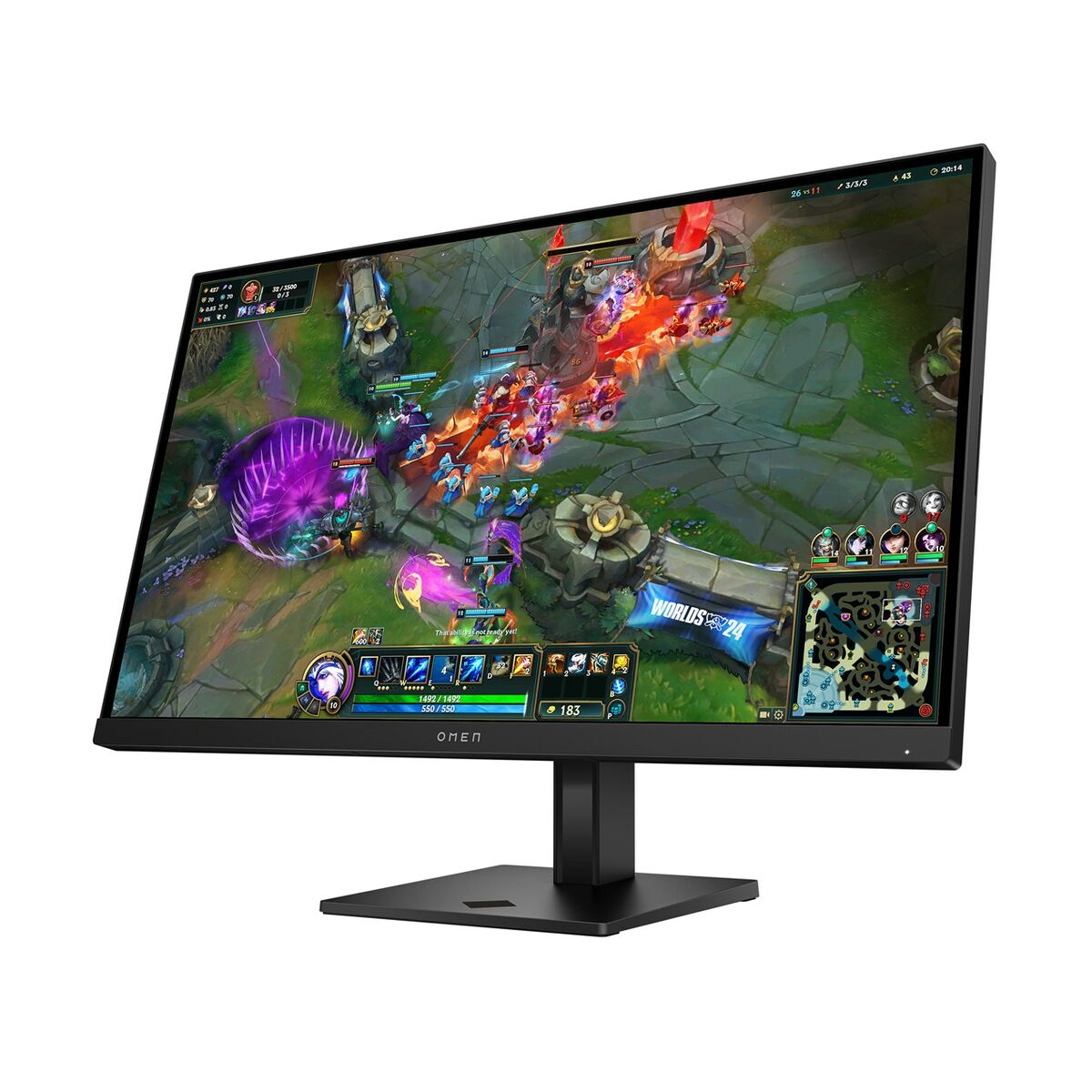 Afbeeldingen van Gaming Monitor HP AW3V0E9#ABB Quad HD 27"