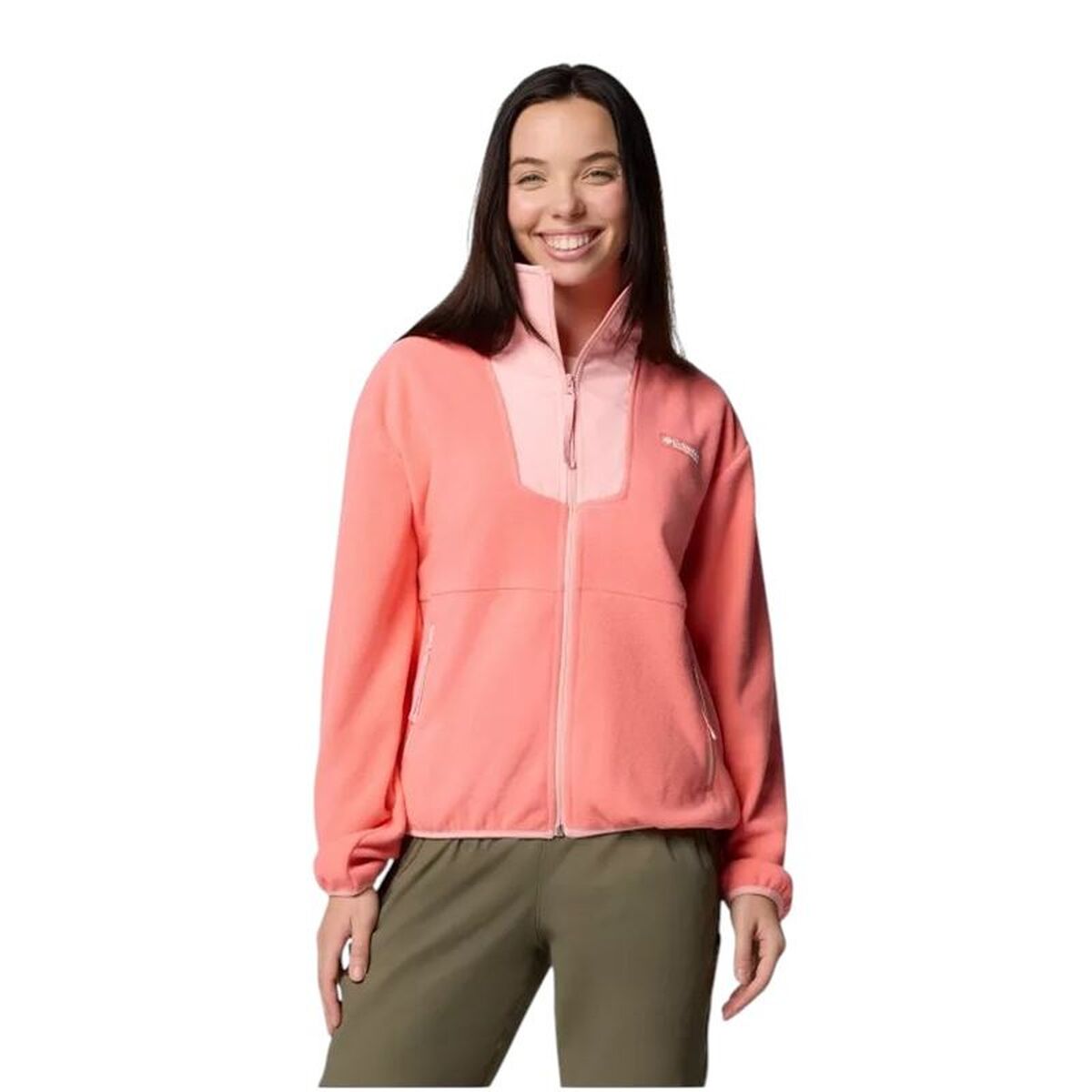 Fleece voering Columbia Sequoia Grove™ Full Zip Zalm Vrouw