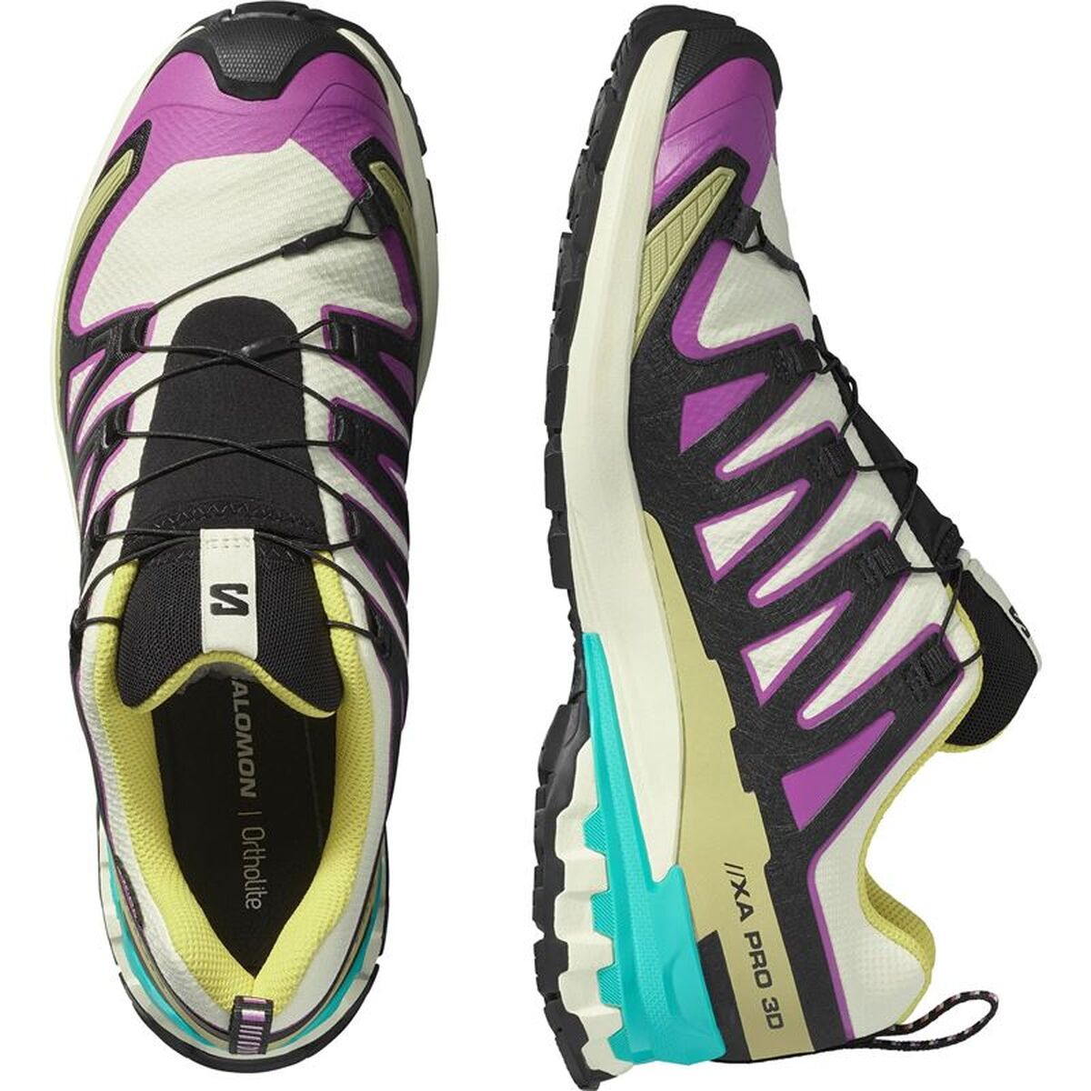 Men’s trail running shoes (mountain running) Salomon Xa Pro 3D V9 Gtx Light brown