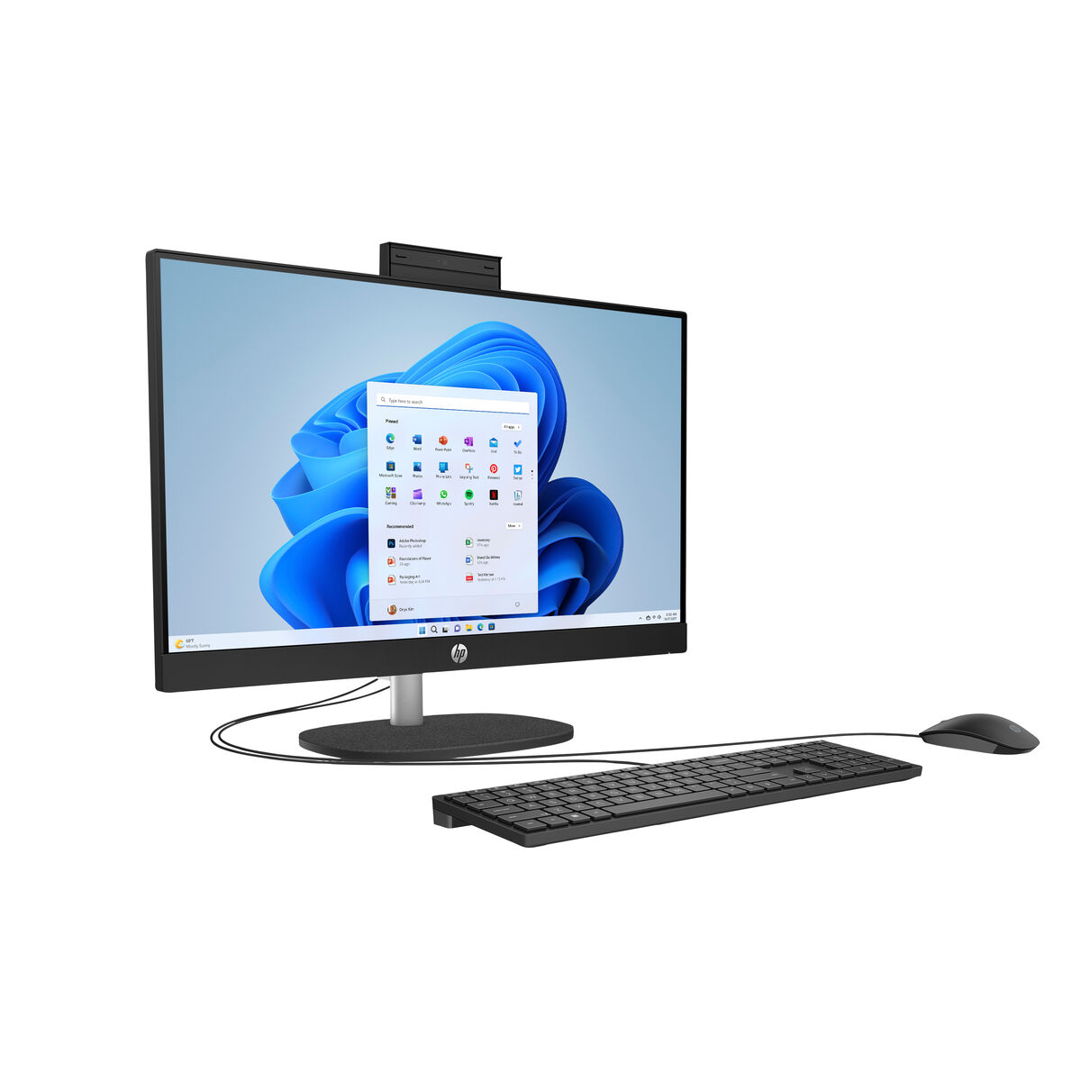 Afbeeldingen van All in One HP 24 CR0075NS 23,8" I3-1315U 8 GB RAM 512 GB SSD Spanish Qwerty