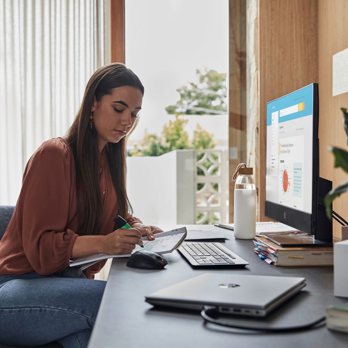 Image de All in One HP ProOne 440 G9 i5-14500T 512 GB 16 GB 23,8" Intel Core i5-14500T 16 GB RAM