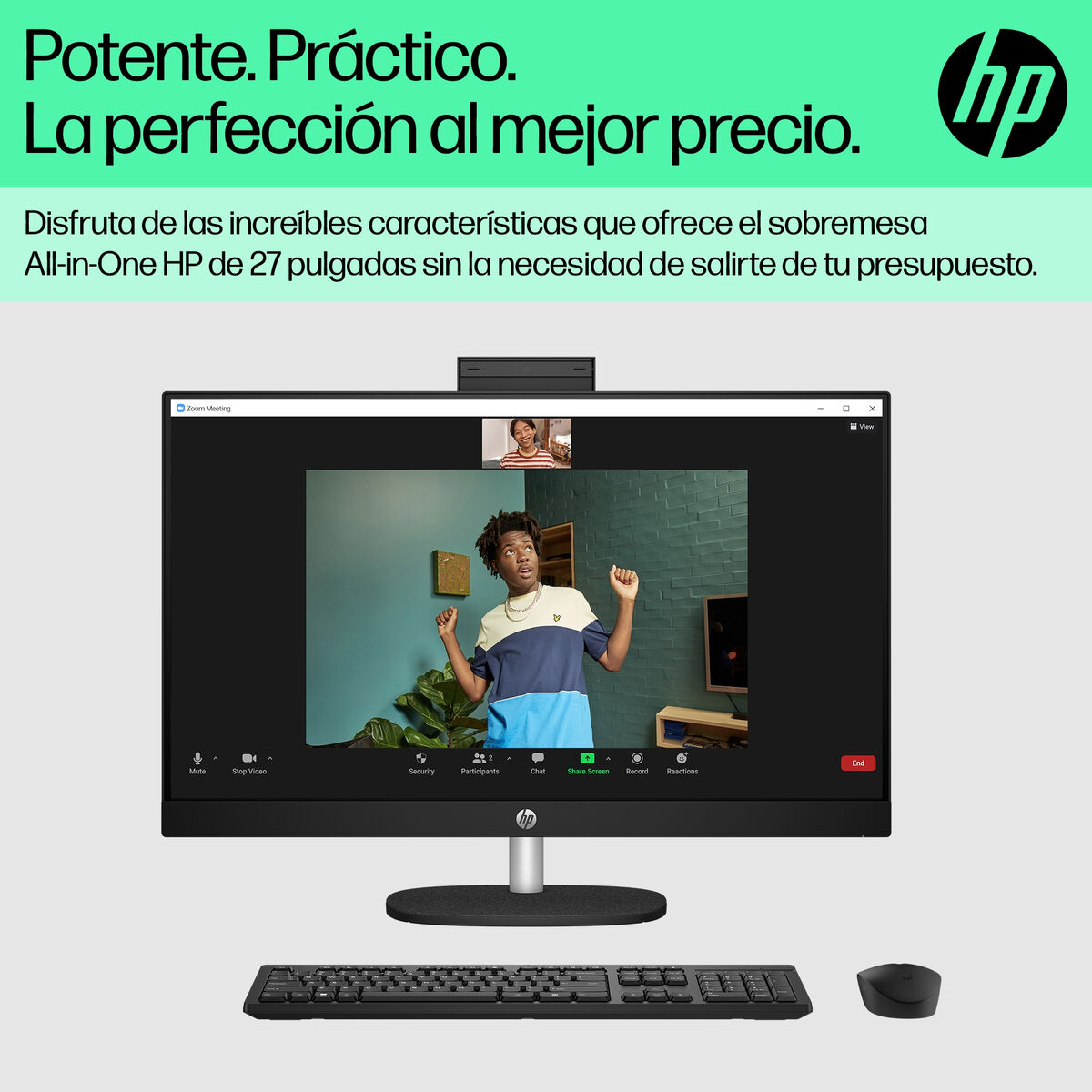 Image secondaire de Tout en Un HP B96B7EA 27