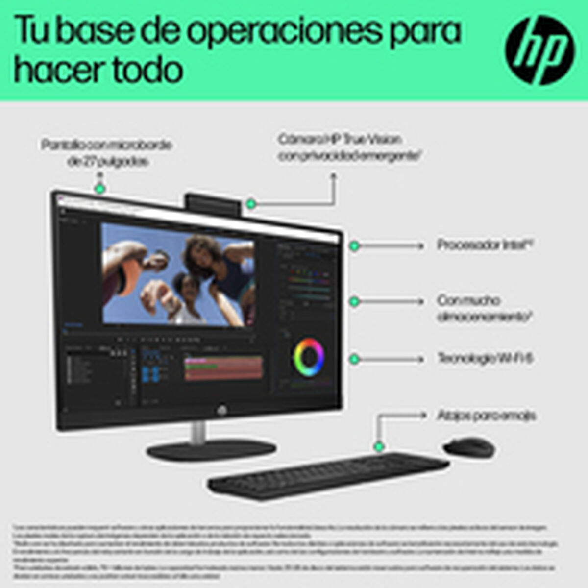 Image secondaire de PC de bureau HP B9GN4EA Intel Core i5-1335U 16 GB RAM 1 TB SSD
