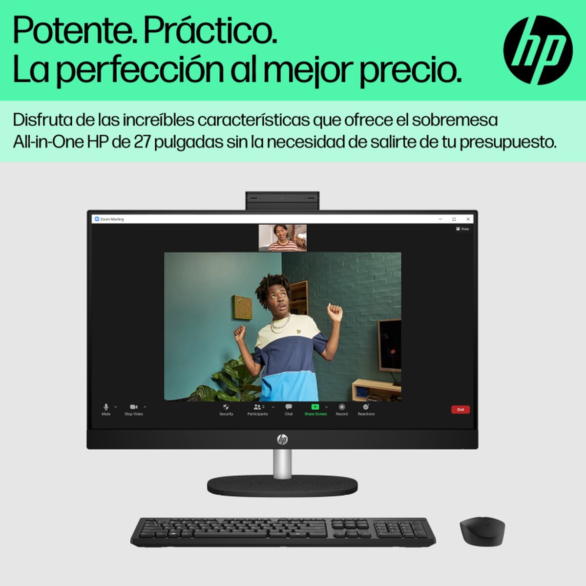 Afbeeldingen van Desktop PC HP B9GN4EA Intel Core i5-1335U 16 GB RAM 1 TB SSD