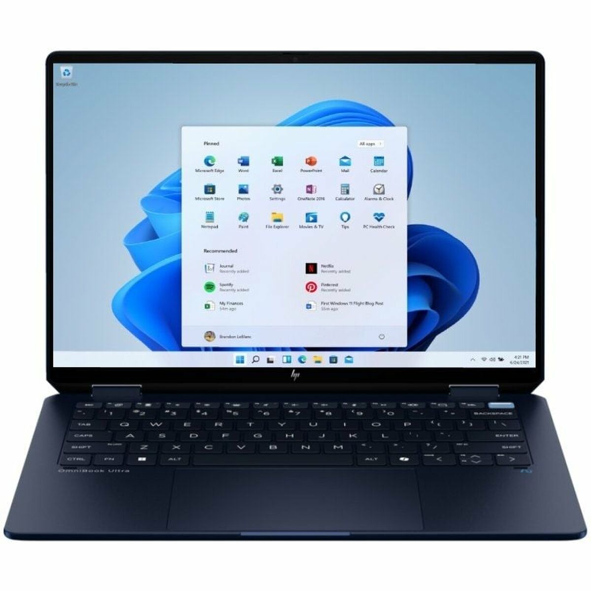 Bild von Laptop HP OmniBook X Flip 14-FM0008NS 14" intel core ultra 7 32 GB RAM 1 TB SSD