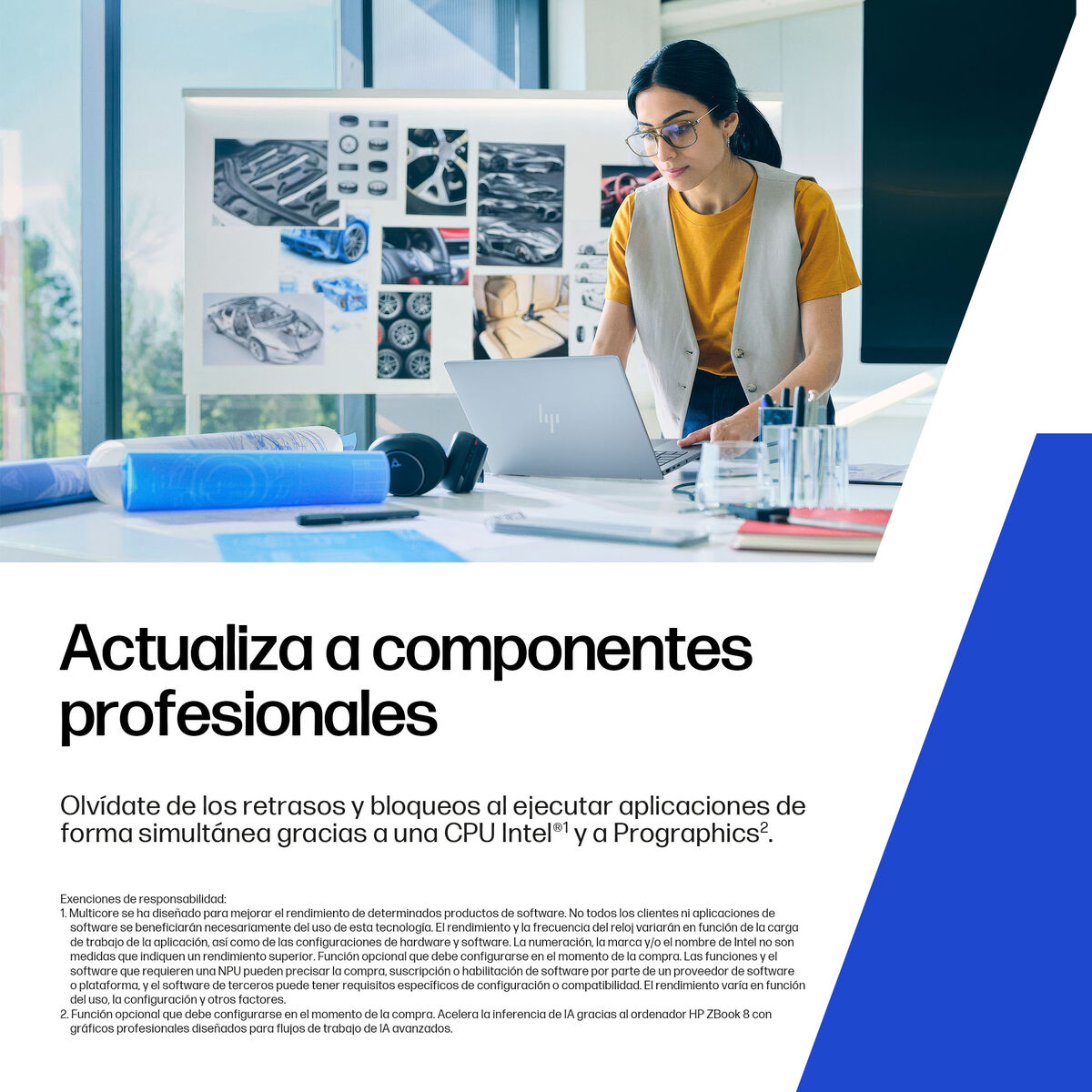 Bild von Laptop HP ZBOOK 8 G1I 16 U9-285H 16" 8 GB RAM 1 TB SSD