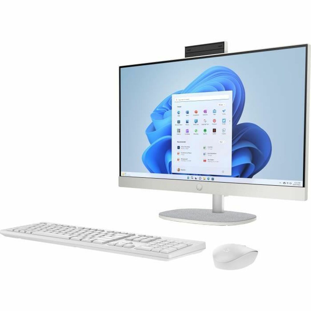 Afbeeldingen van All in One HP 24-cr0081nf 16 GB RAM 23,8" AMD Ryzen 7 7730U 512 GB