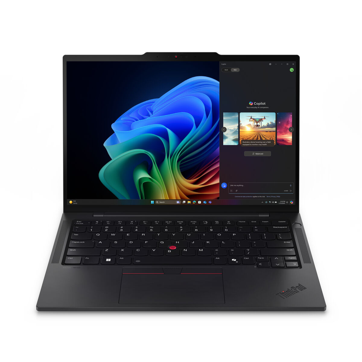 Afbeeldingen van Laptop Lenovo ThinkPad T14s Gen 6 14" Intel Core Ultra 7 258V 32 GB RAM 1 TB SSD Spanish Qwerty