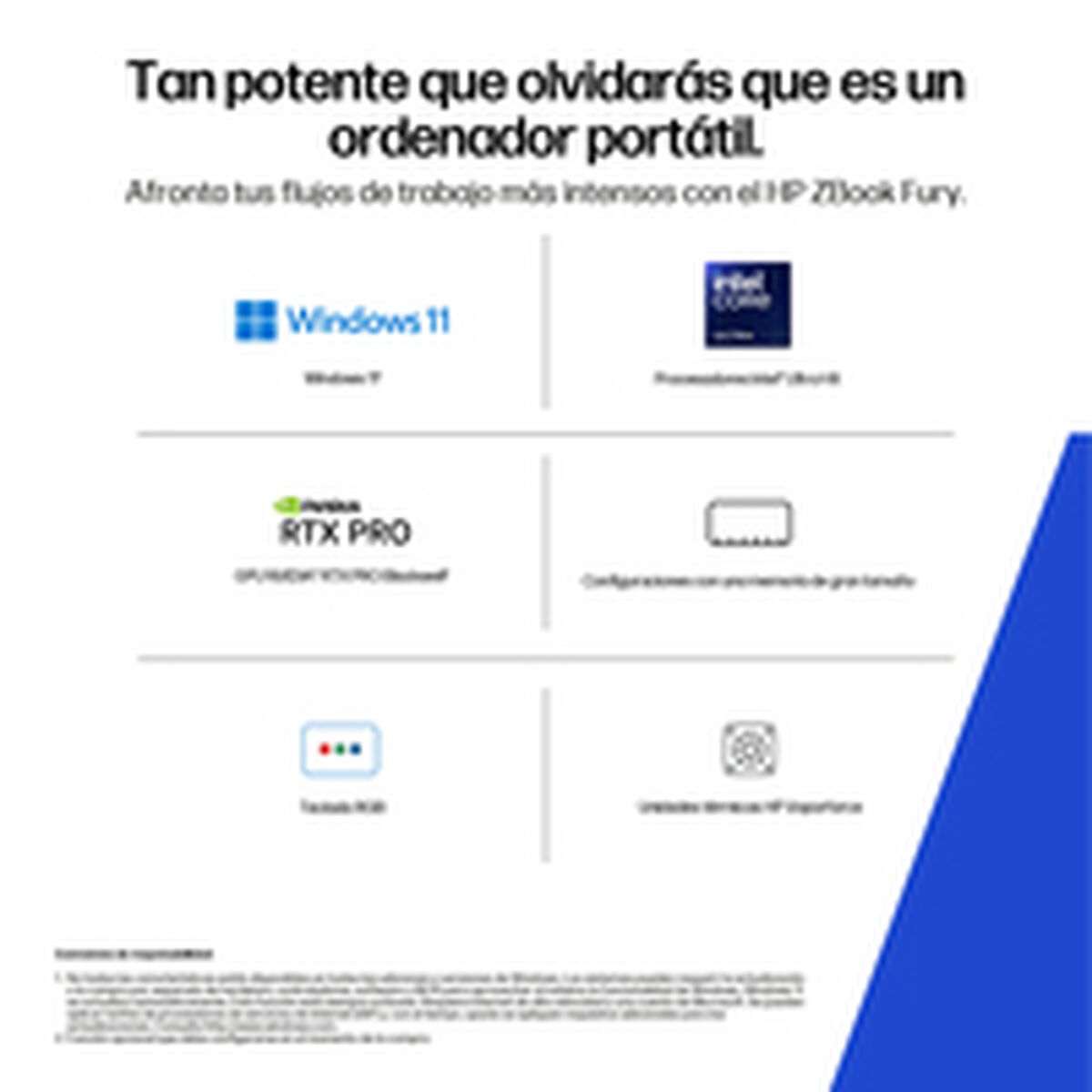 Image de Compact Powders HP 98L93ET#ABE 16" Intel Core i7-14700HX 32 GB RAM 512 GB Spanish Qwerty