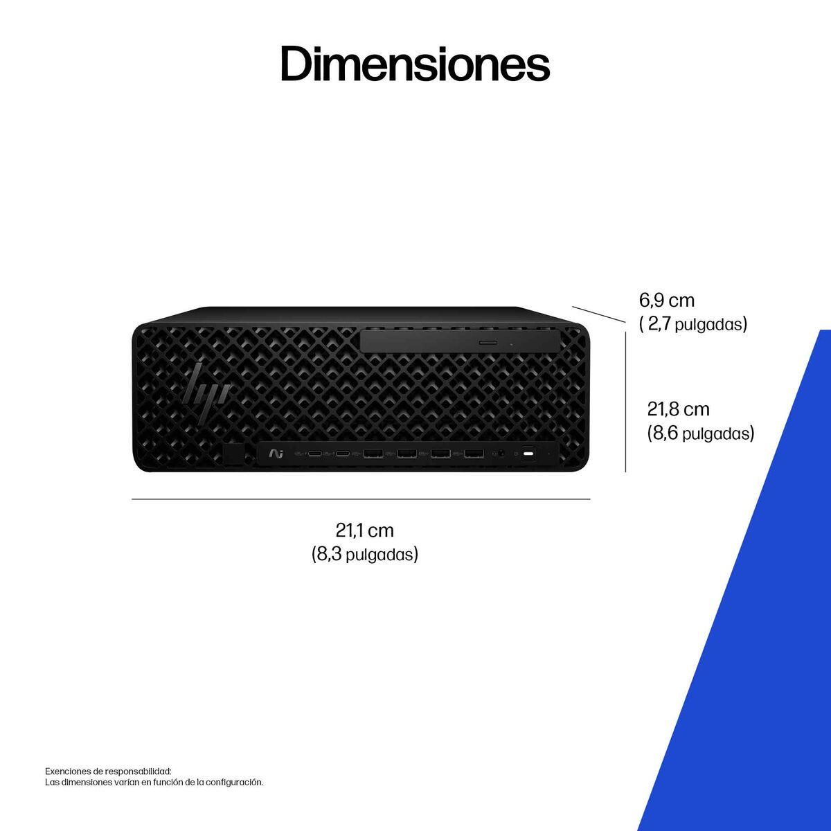 Bild von Desktop PC HP D4CT8ET#ABE 48 GB Ultra 7-265