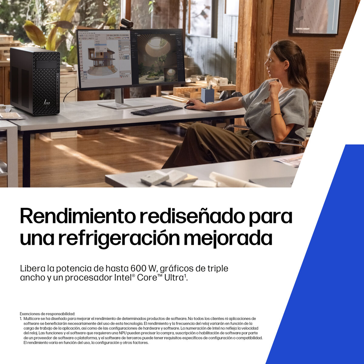 Bild von Desktop PC HP D4CT9ET#ABE 48 GB Intel Core Ultra 5 245K Nvidia quadro RTX A4000