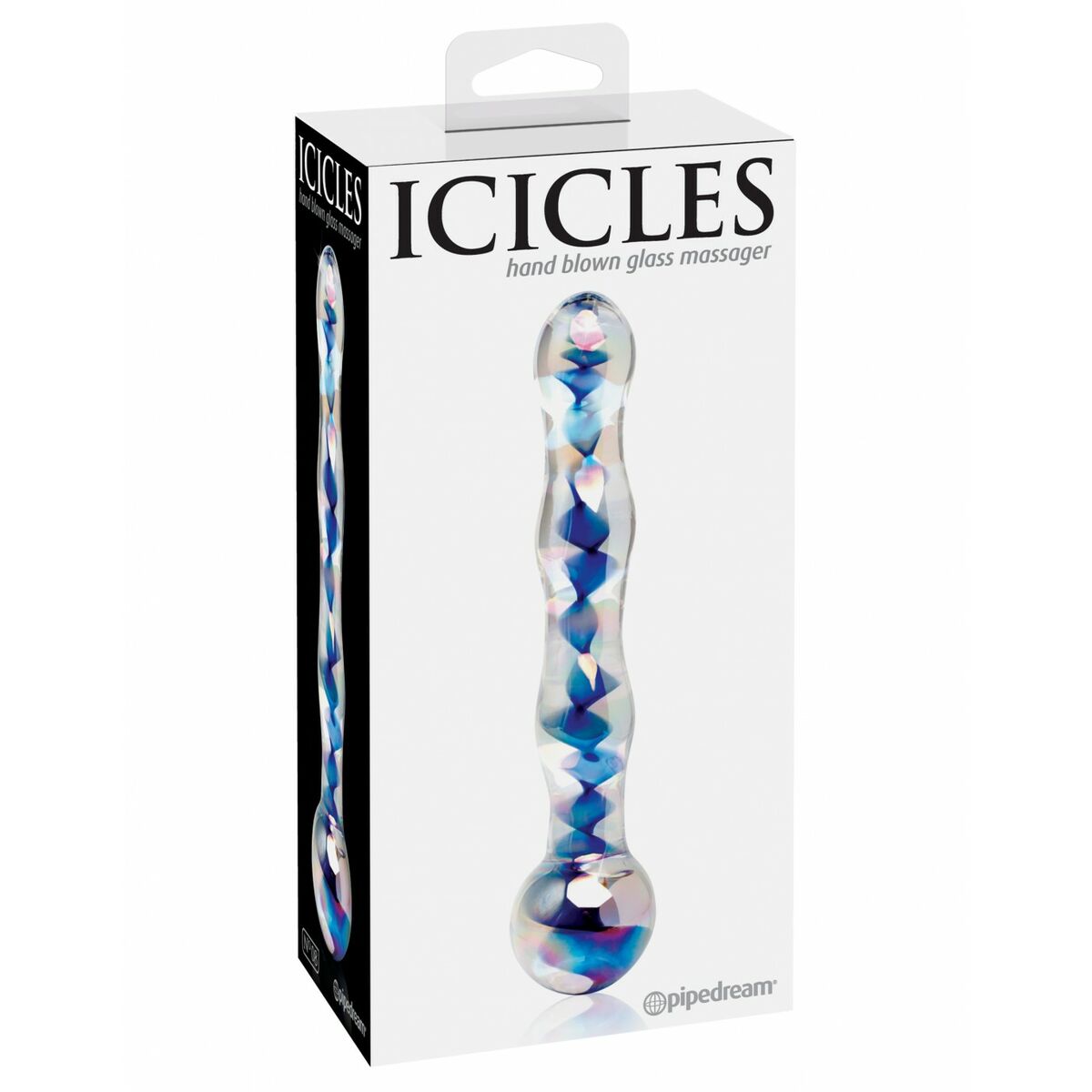 Anal Beads Pipedream Glass Blue