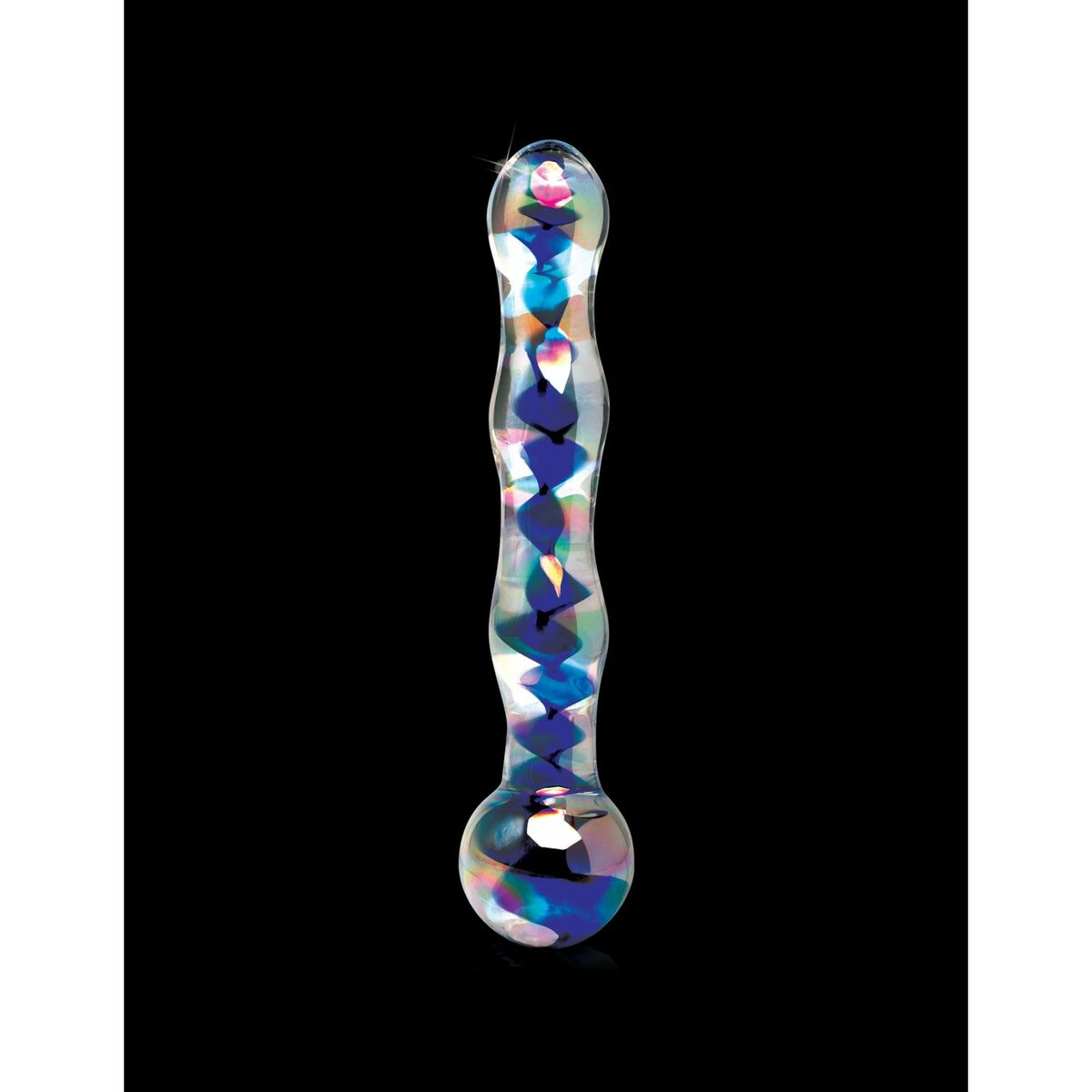 Anal Beads Pipedream Glass Blue