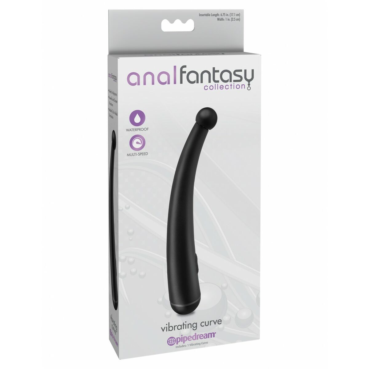 Image secondaire de Vibromasseur anal Pipedream Anal Fantasy Collection Noir