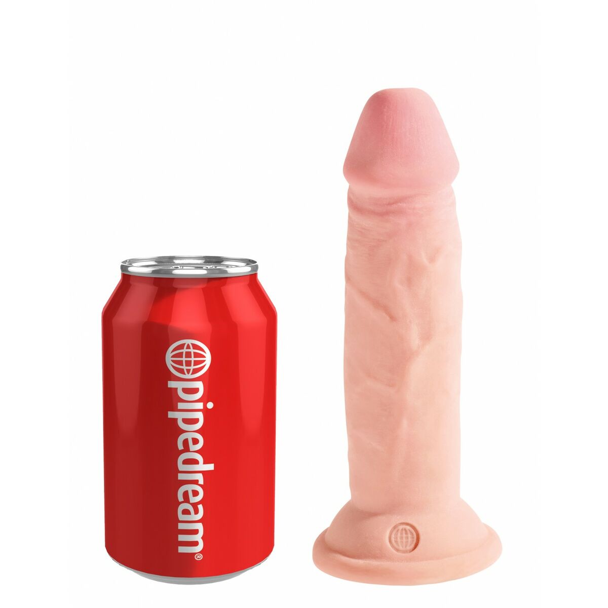 Realistic Dildo Pipedream - King Cock Natural