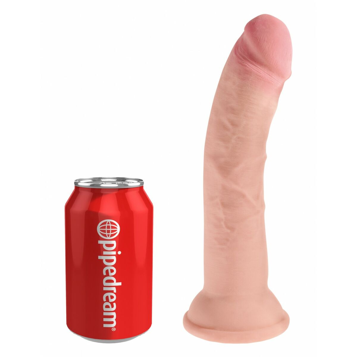 Realistic Dildo Pipedream - King Cock Natural