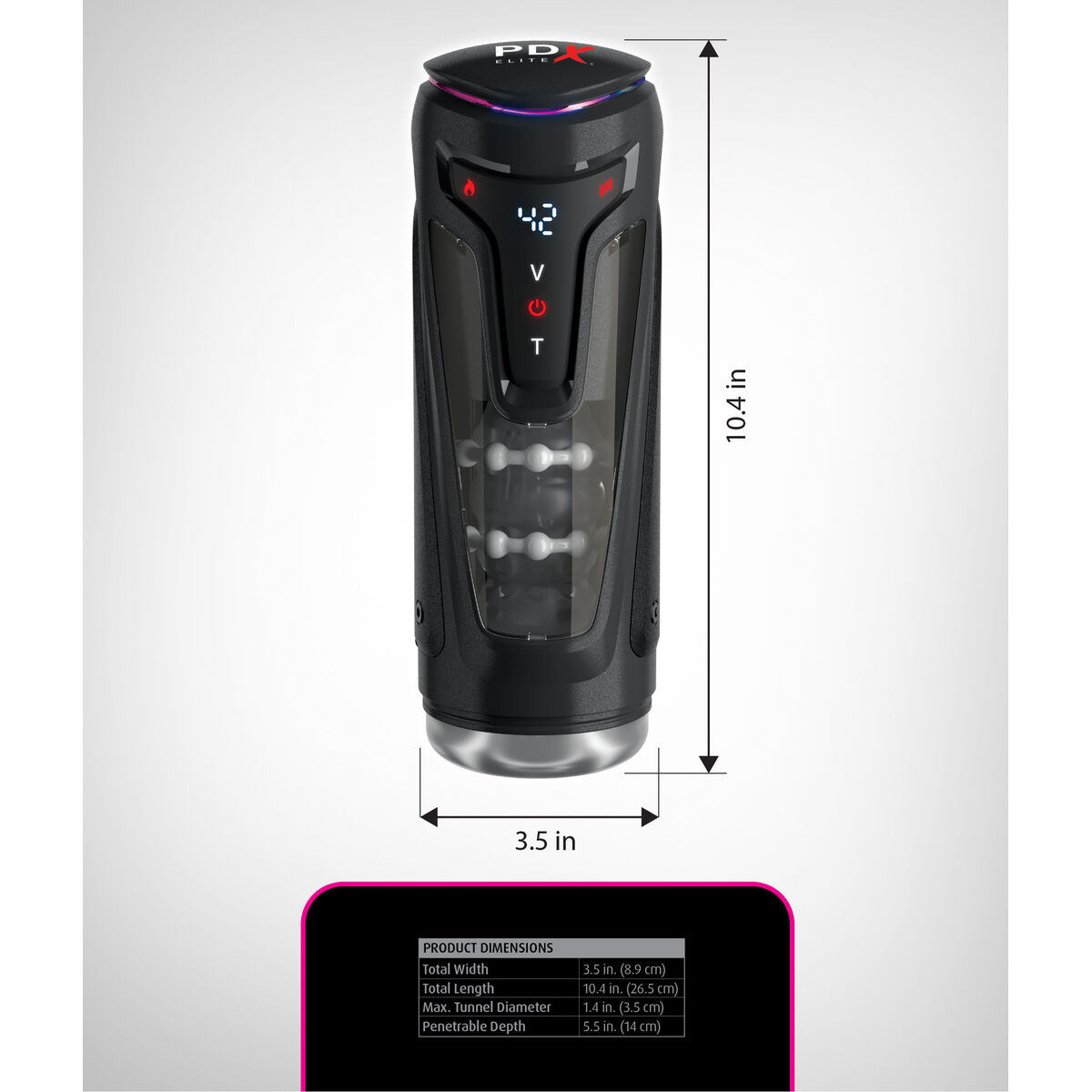 Masturbátor v baterce Endurance Jack Ass Pipedream Fetish Fantasy Series Maso