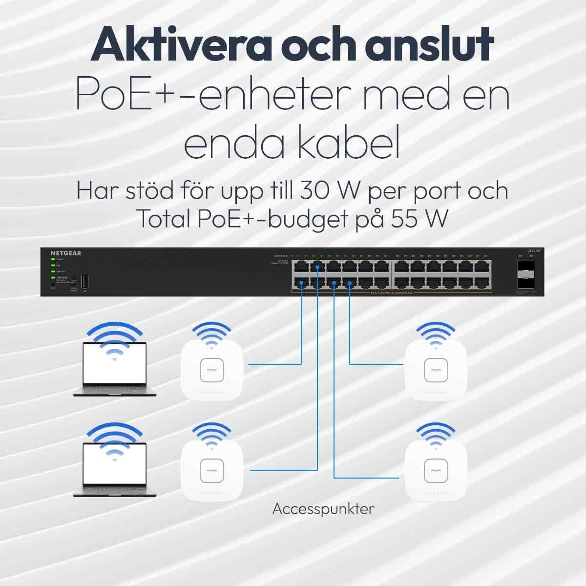 Bild von Switch Netgear GS310TP-200EUS