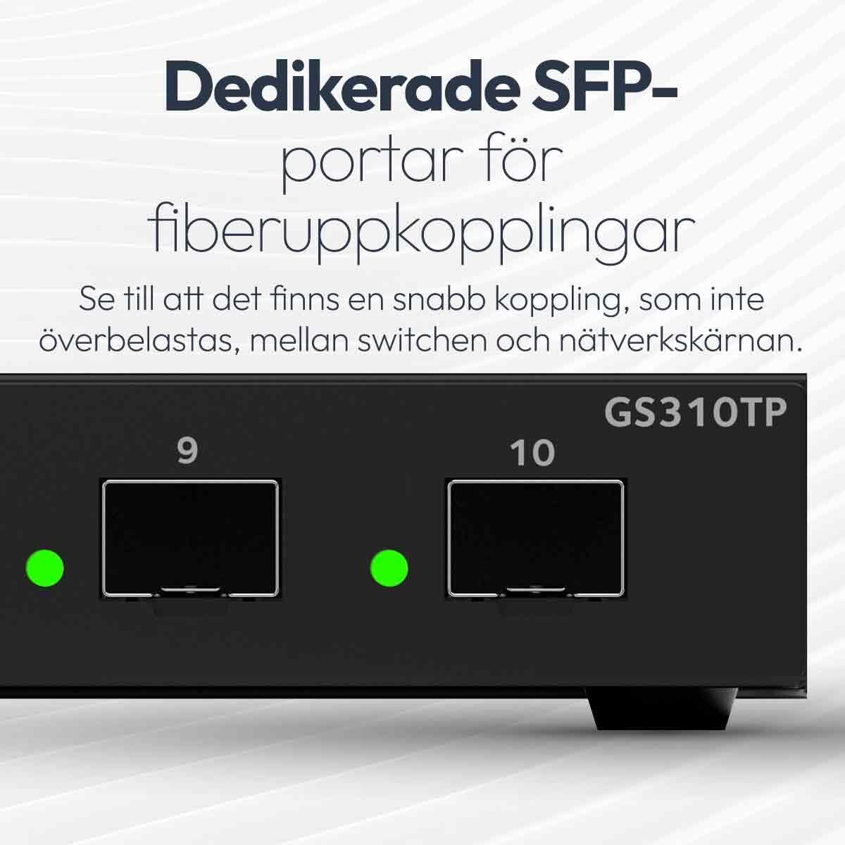 Bild von Switch Netgear GS310TP-200EUS