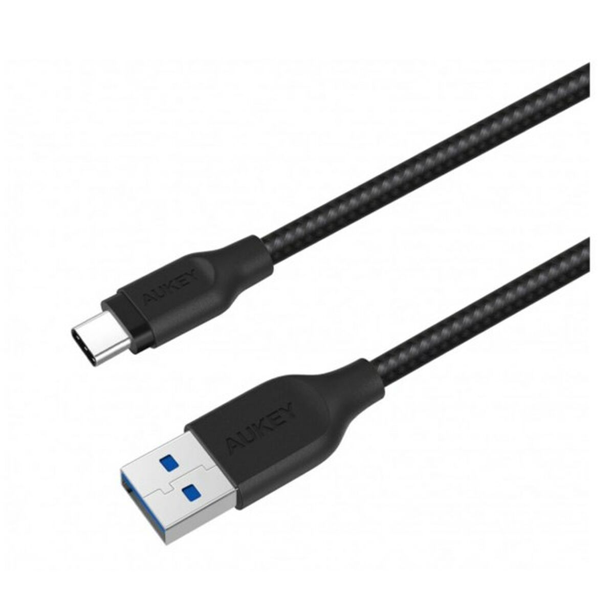 Image secondaire de Câble USB A vers USB-C Aukey CB-AC2 BK Noir 2 m