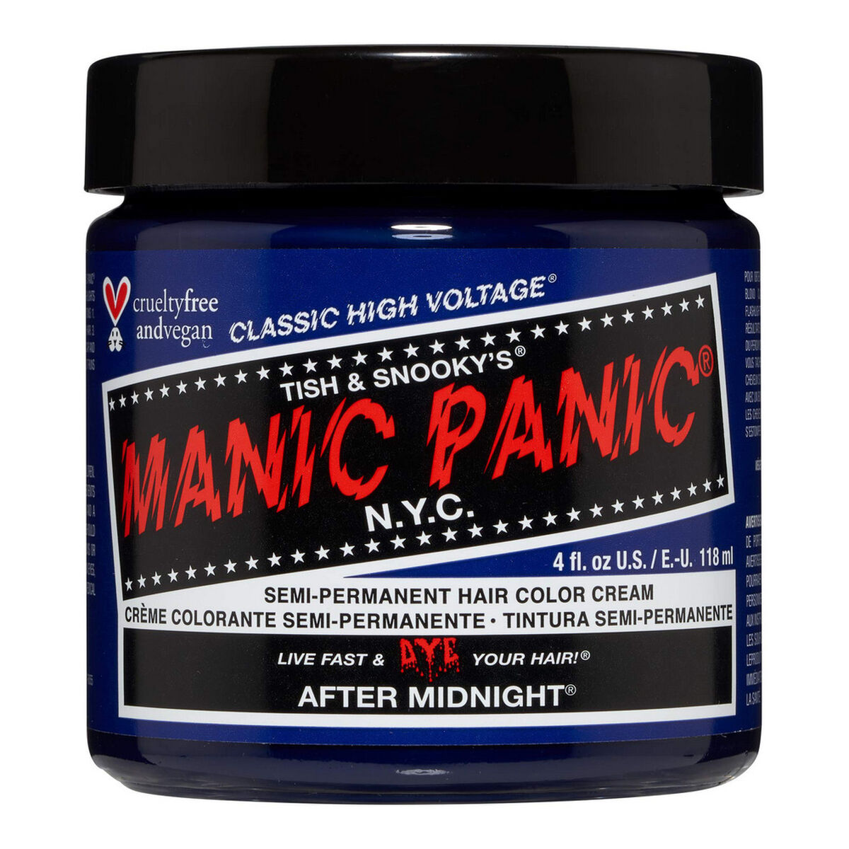 Teinture permanente Classic Manic Panic After Midnight (118 ml)
