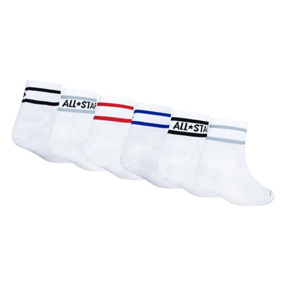 Sports Socks Converse XC0155-001 6 pairs