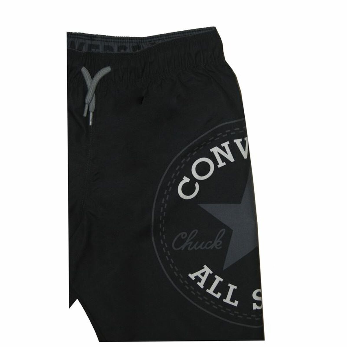 Mens Bathing Costume Converse Wrap Around Pool Black