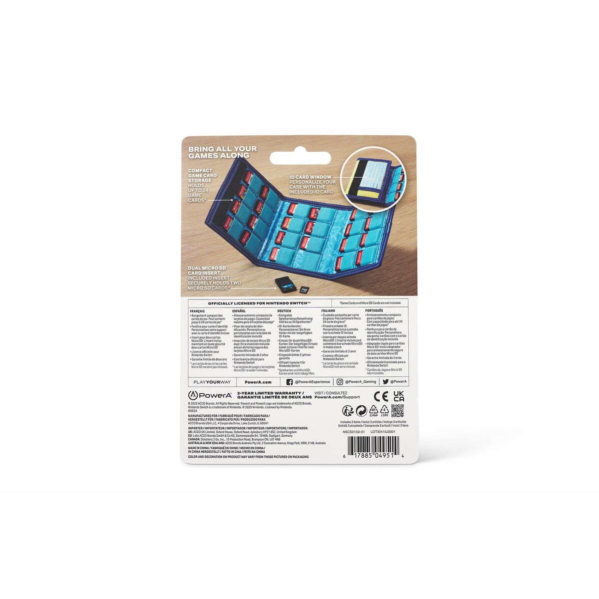 Afbeeldingen van Keyboard case Powera NSCS0150-01