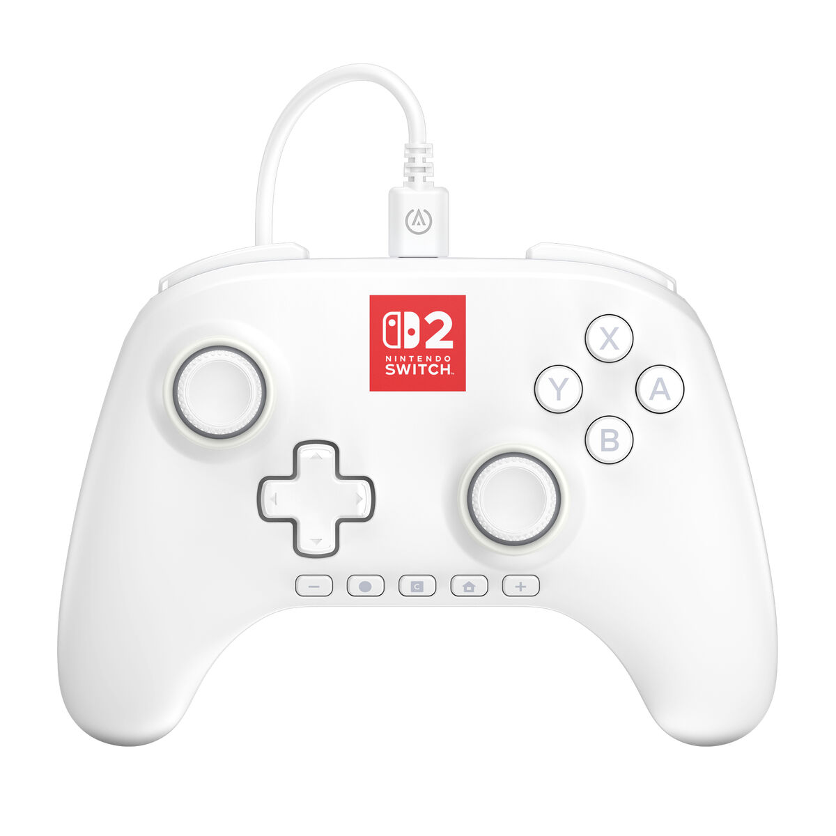 Afbeeldingen van Pro Controller for Nintendo Switch + USB Cable Powera NSGP0524-01 White