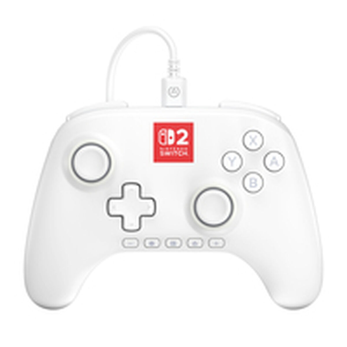Afbeeldingen van Pro Controller for Nintendo Switch + USB Cable Powera NSGP0524-01 White