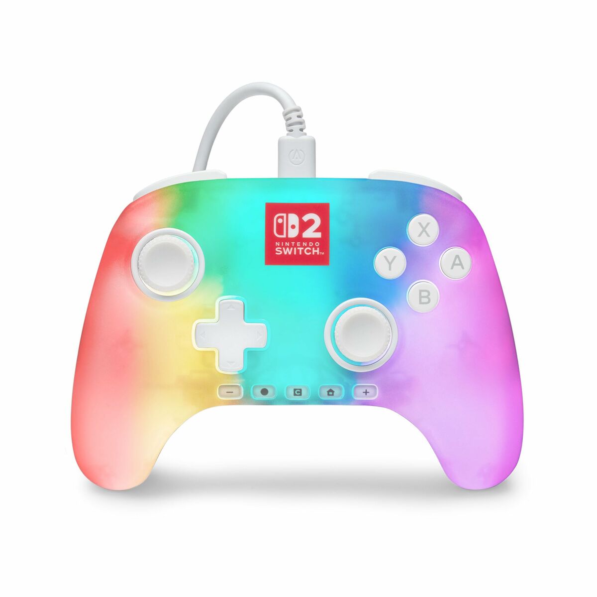 Afbeeldingen van Pro Controller for Nintendo Switch + USB Cable Powera NSGP0524-01 White