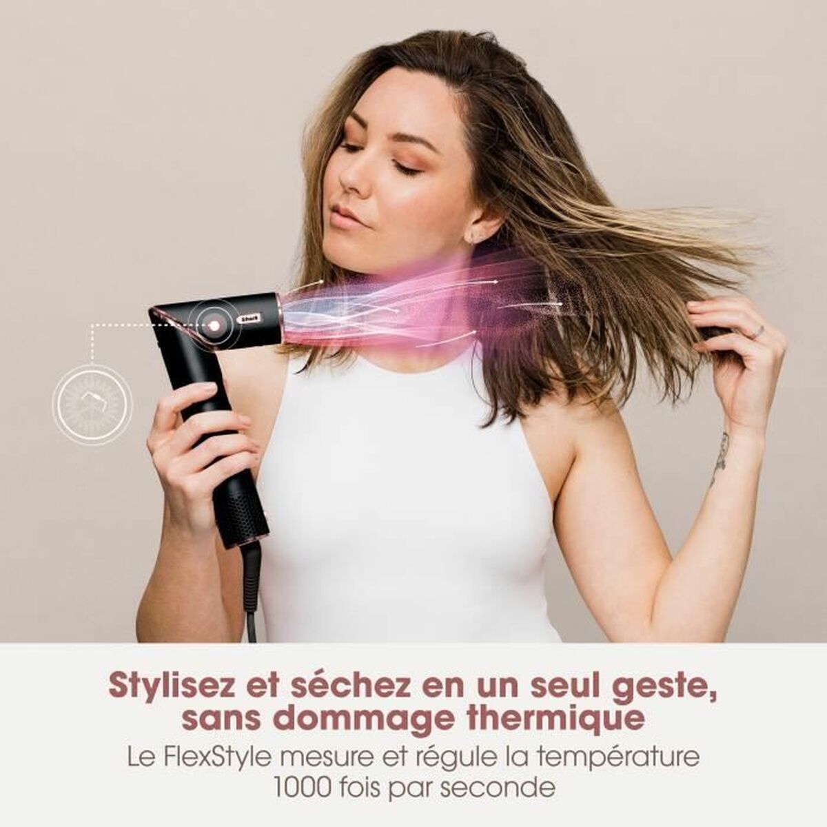 Heat Brush Shark SHARK FLEXSTYLE - HD426EU 3 Onderdelen