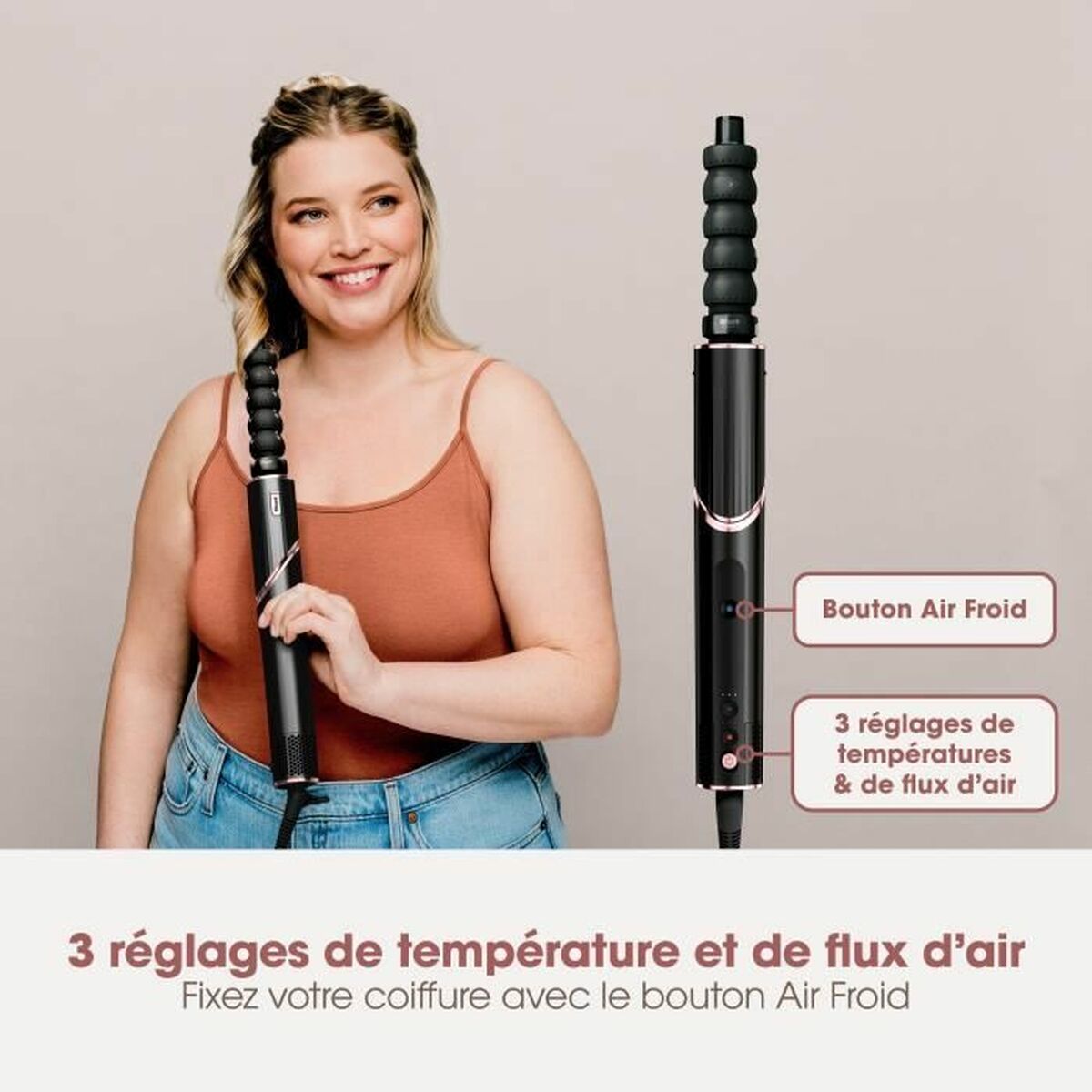 Heat Brush Shark SHARK FLEXSTYLE - HD426EU 3 Onderdelen