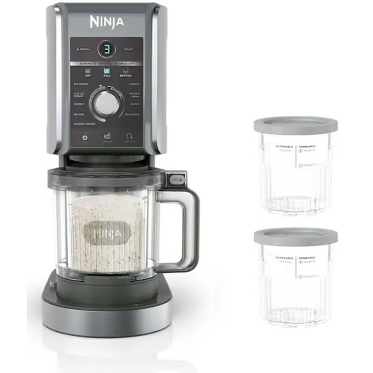 IJsmaker NINJA NC502EU Zilver Plastic 800 W