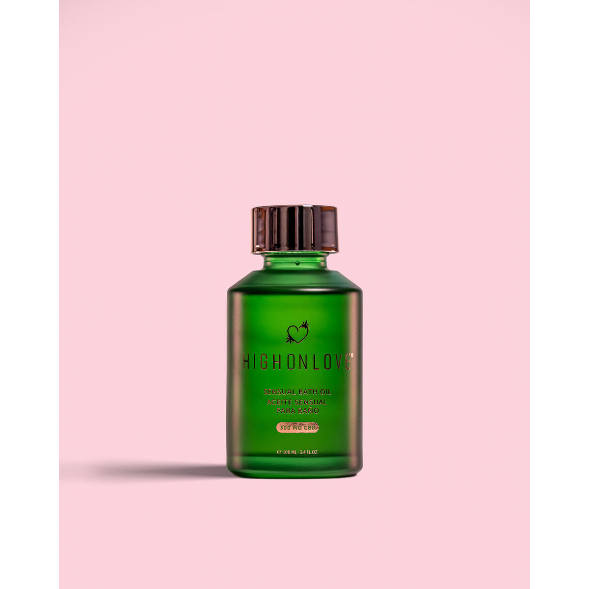 Vonios aliejus High on Love Sensual 100 ml CBD