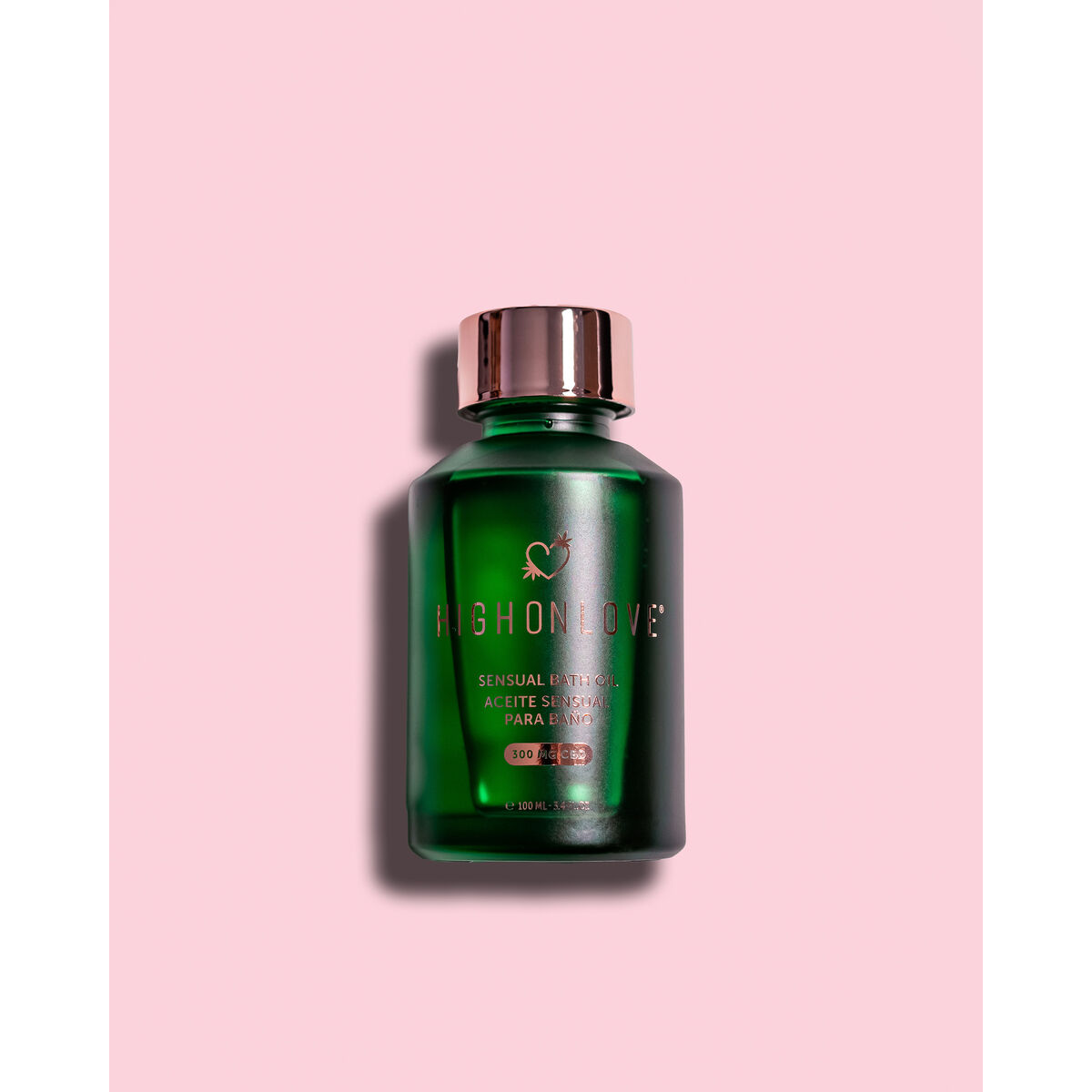 Vonios aliejus High on Love Sensual 100 ml CBD