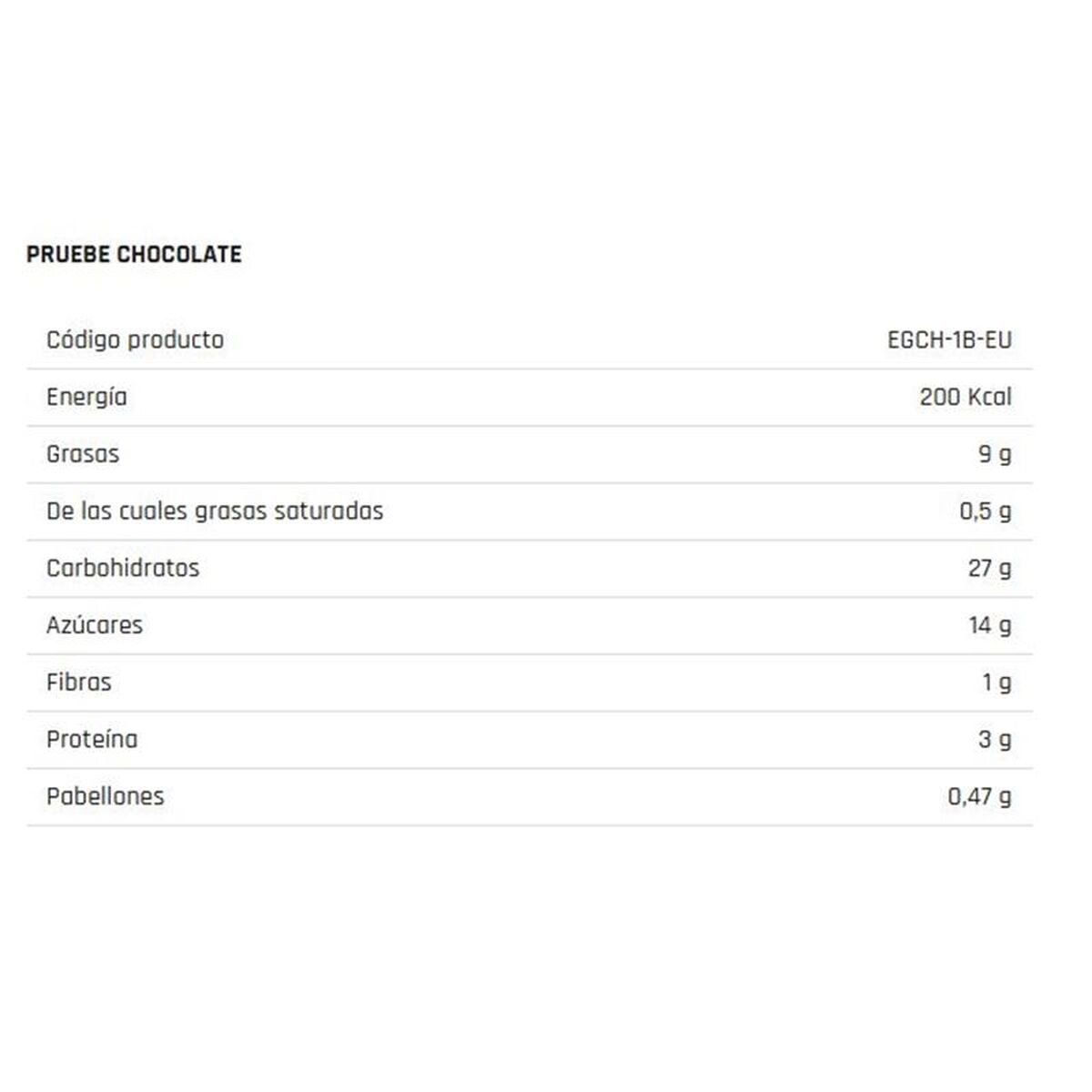 Gel energético naak EGCH-1B-EU Chocolate 57 g
