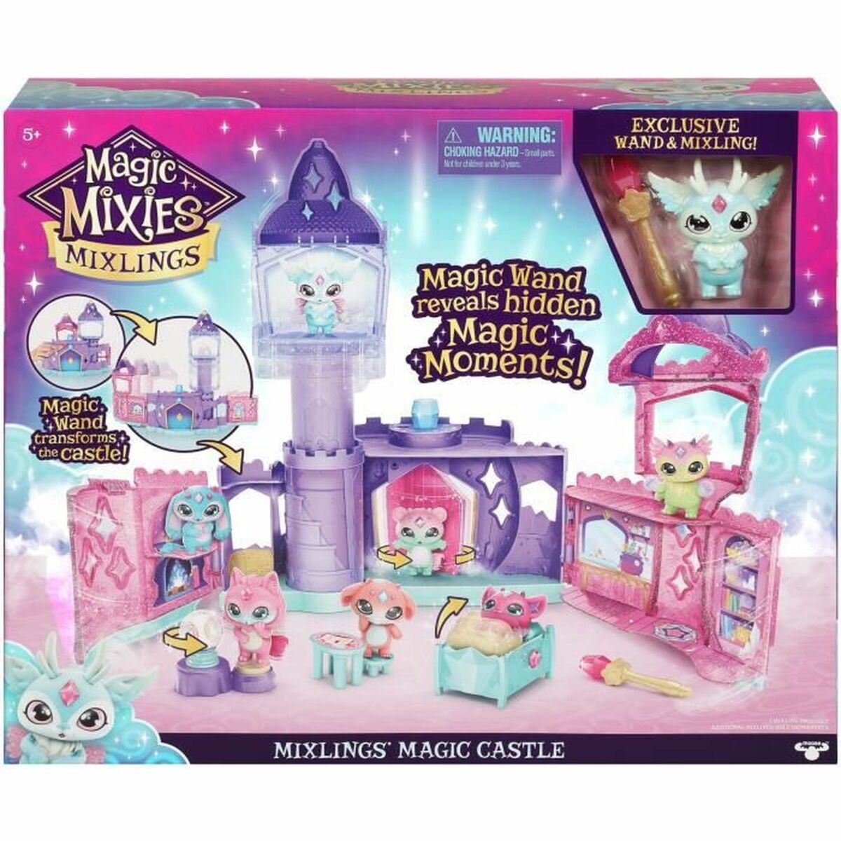 Maison miniature Moose Toys Magic Mixies Mixlings Magisch Château
