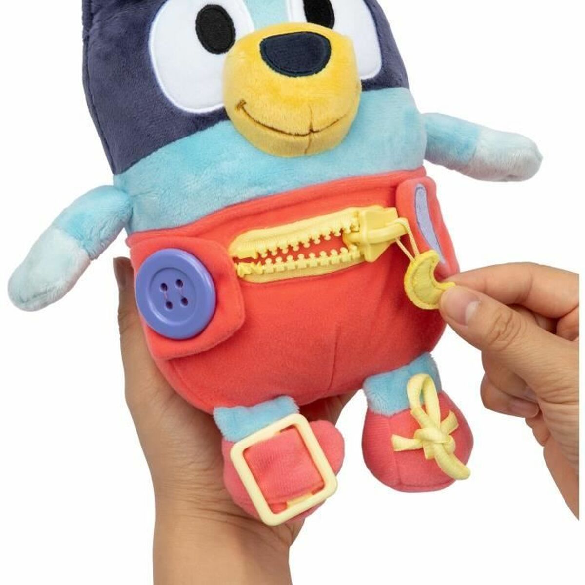 Knuffel Bluey Blauw rouge Plastic