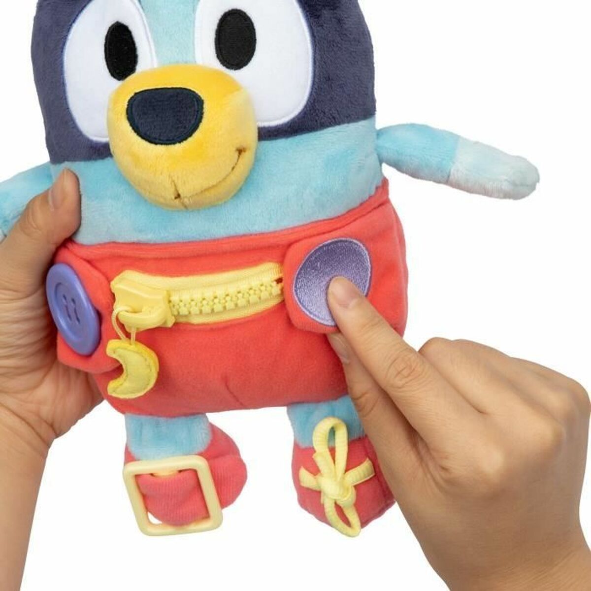Knuffel Bluey Blauw rouge Plastic