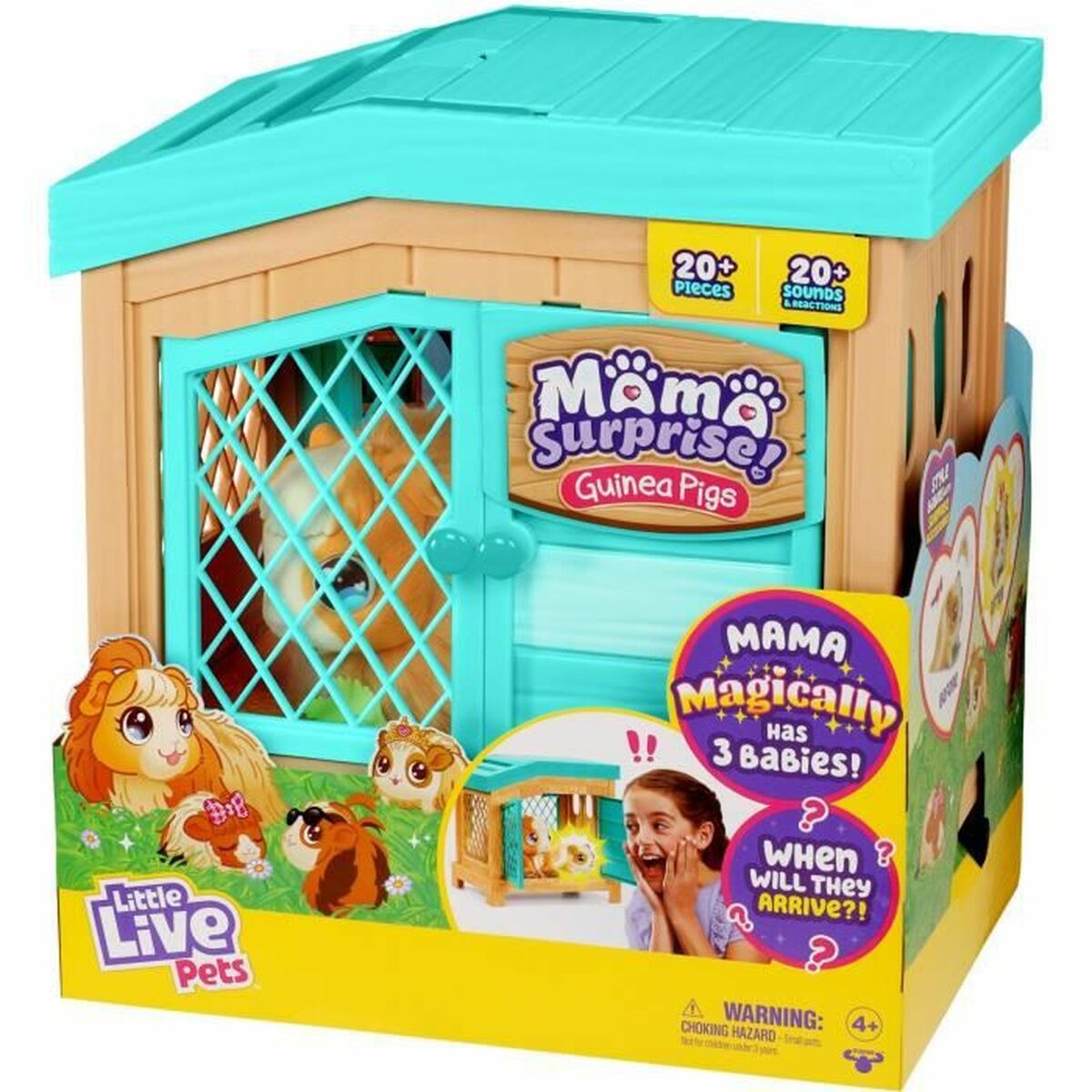 Animal de Compagnie Interactif Moose Toys Mama surprise