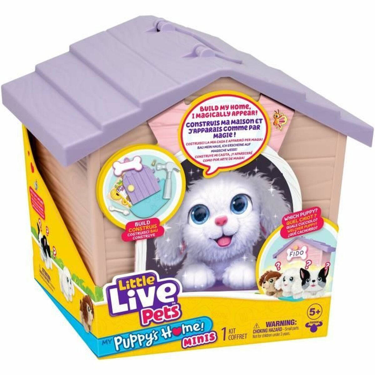 Αρκουδάκι Little Live Pets Surprise Niche Ροζ Αθλητική μπλούζα Βάτραχος Σκύλος
