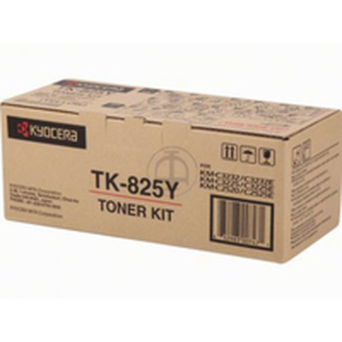 Picture of Original Toner Kyocera TK-825Y Yellow Black