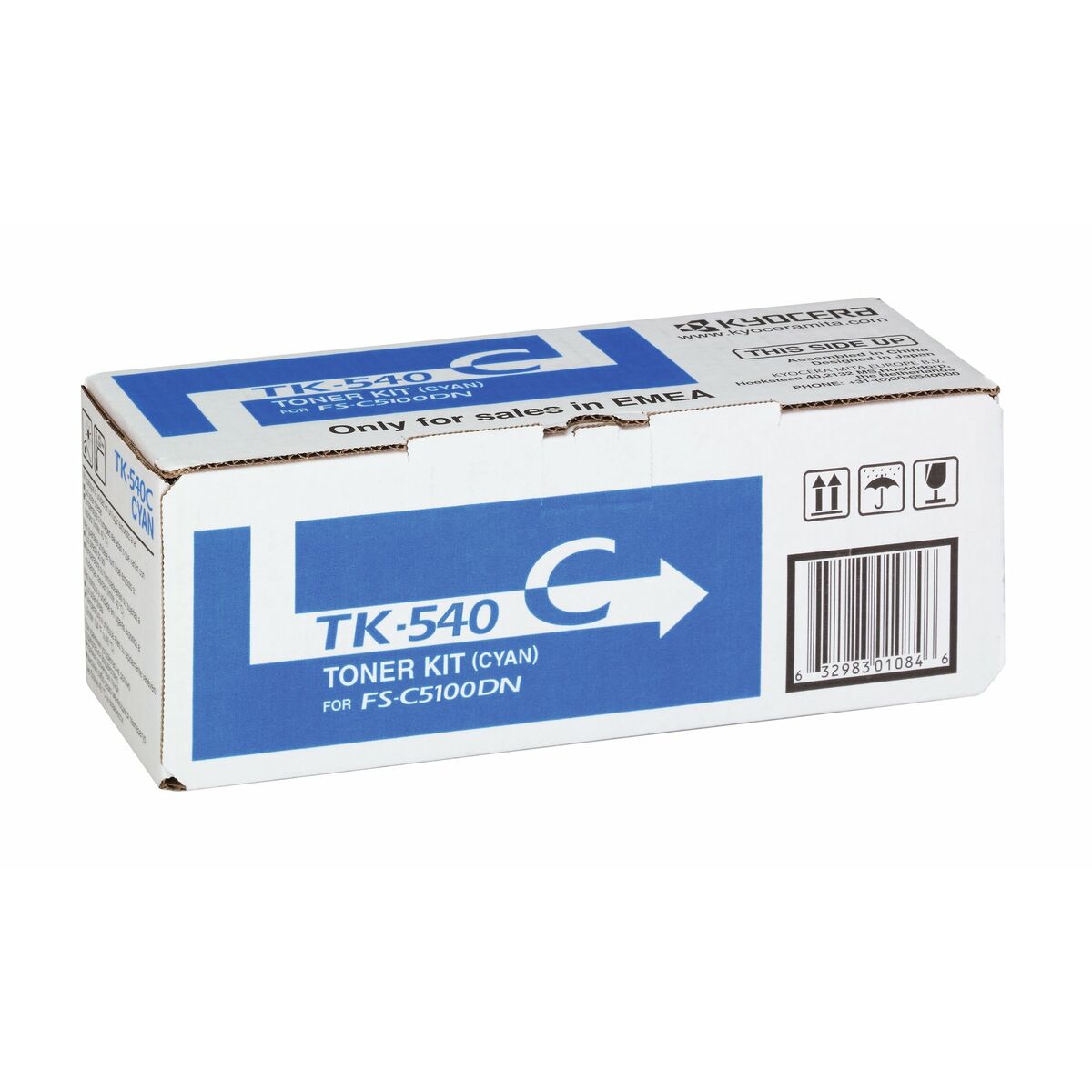 Picture of Original Toner Kyocera TK-540C Black Cyan