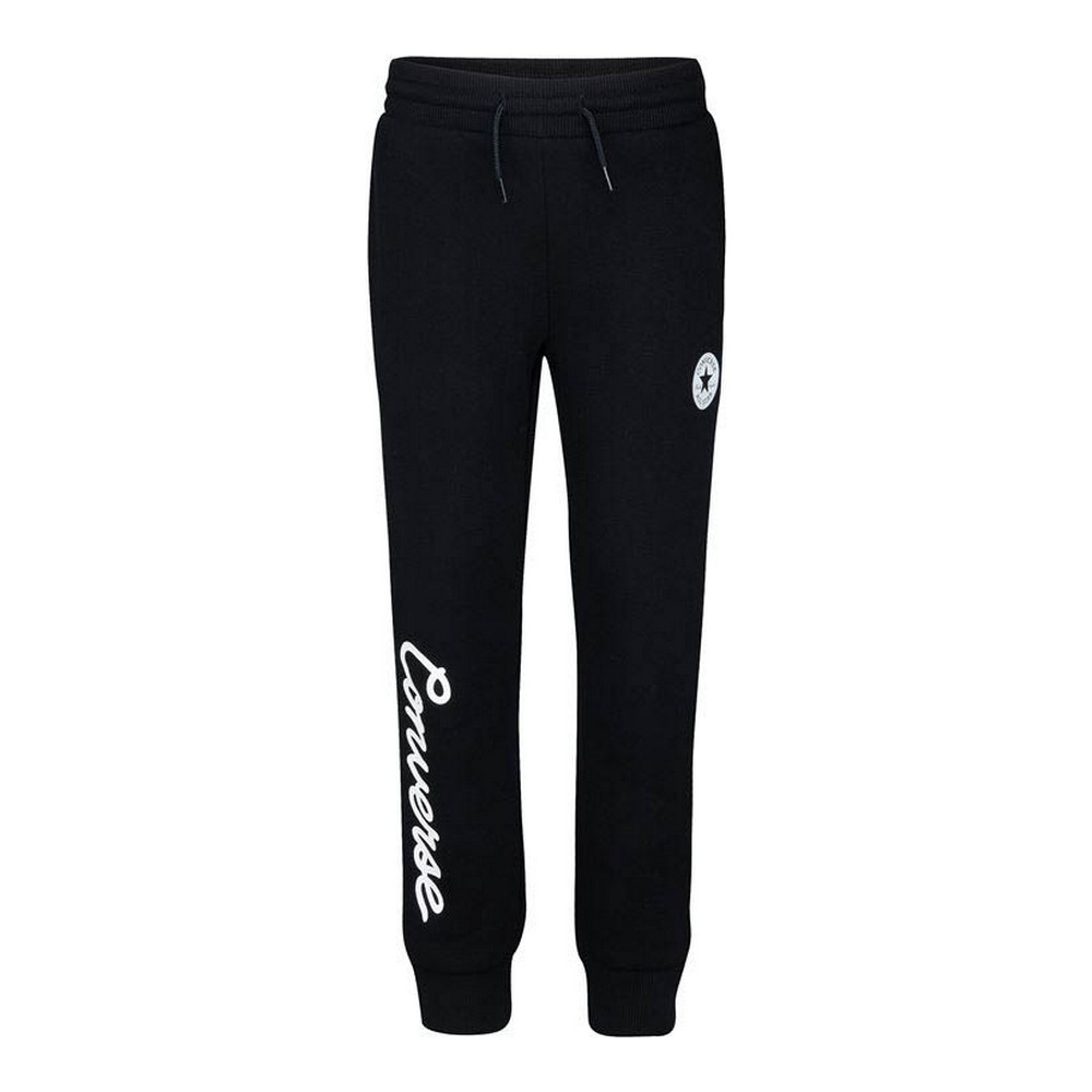 Adult Trousers Converse Signature Chuck Patch Jogger Black Lady