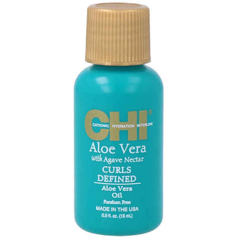 Hair Oil Farouk Chi Aloe Vera Curls Defined Aloe Vera (15 ml)