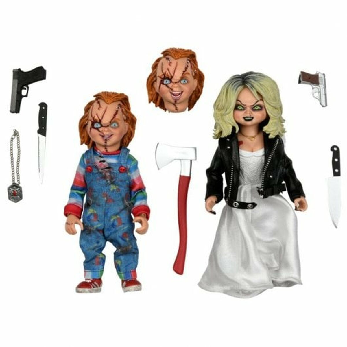 Action Figurer Neca Chucky Chucky y Tiffany